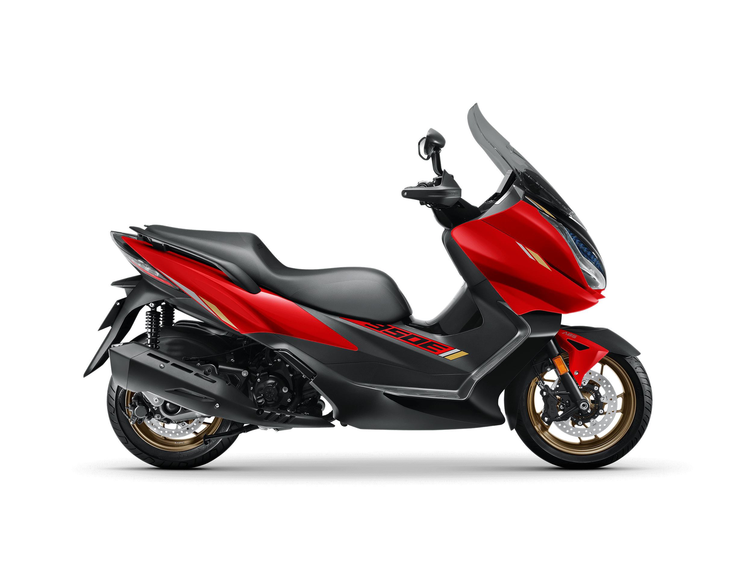 Zontes 350E Ruby Red