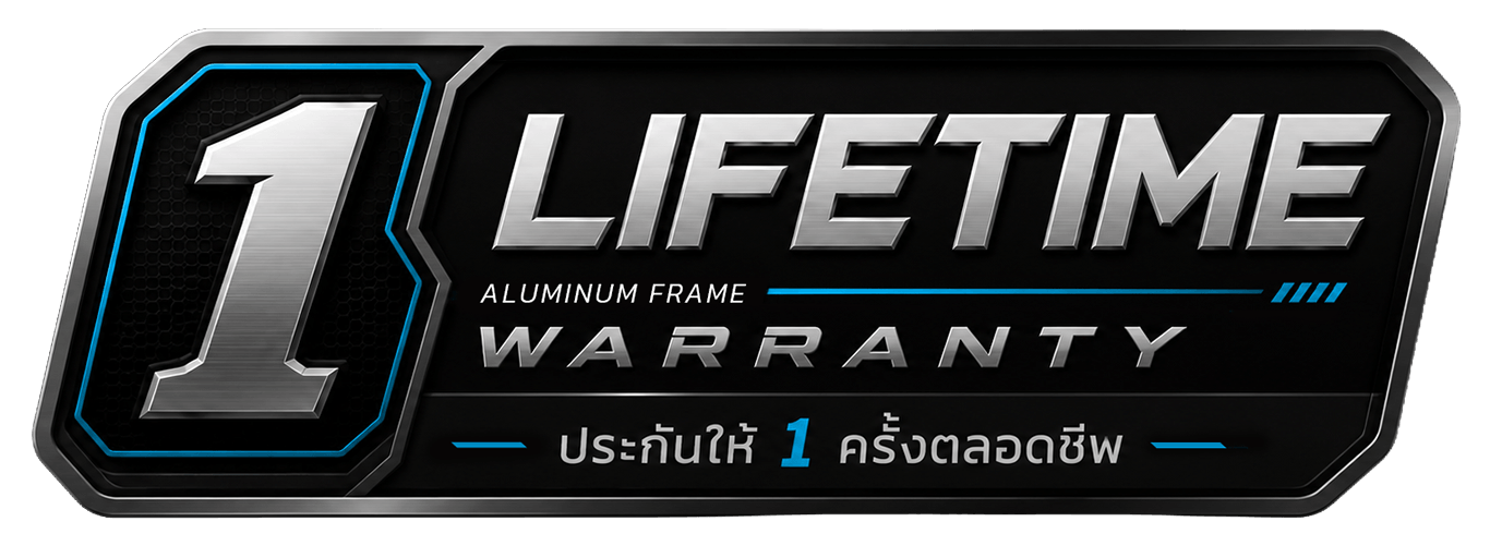 Lifetime Aluminum Alloy Frame Warranty